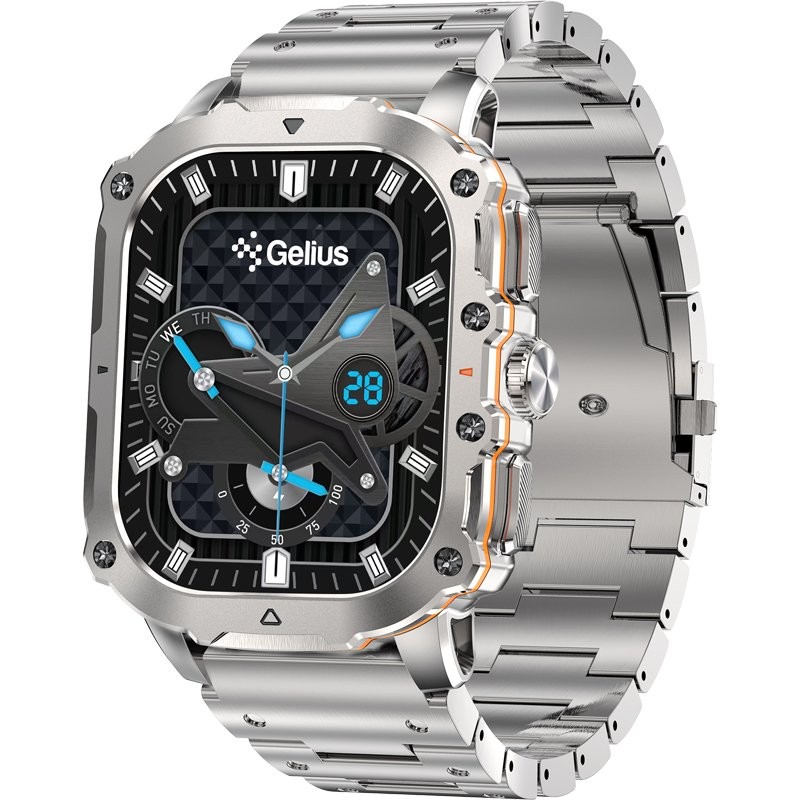 В інтернет магазині Смарт-годинник GELIUS Tactical Heavy (GP-SW016 Chrome)