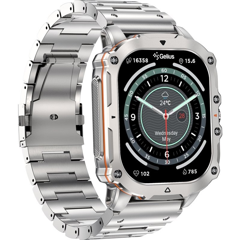 Смарт-годинник GELIUS Tactical Heavy (GP-SW016 Chrome) Сумісність Android OS