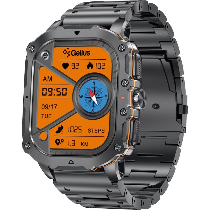 Смарт-годинник GELIUS Tactical Heavy (GP-SW016 Titan)