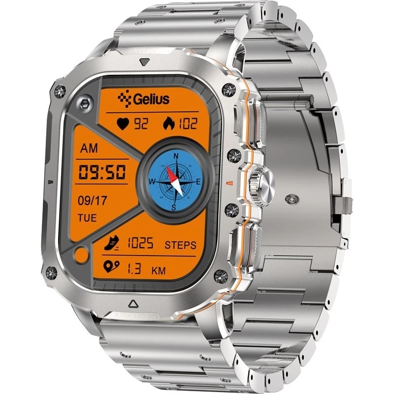 Смарт-часы GELIUS Tactical Heavy (GP-SW016 Titan)