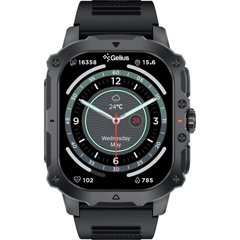 У Фокстрот Смарт-годинник GELIUS Tactical Heavy (GP-SW016 Titan)
