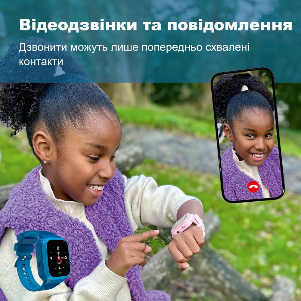 Фото Смарт-часы ZAZU WATCH Blue (ZA-WATCH-01)