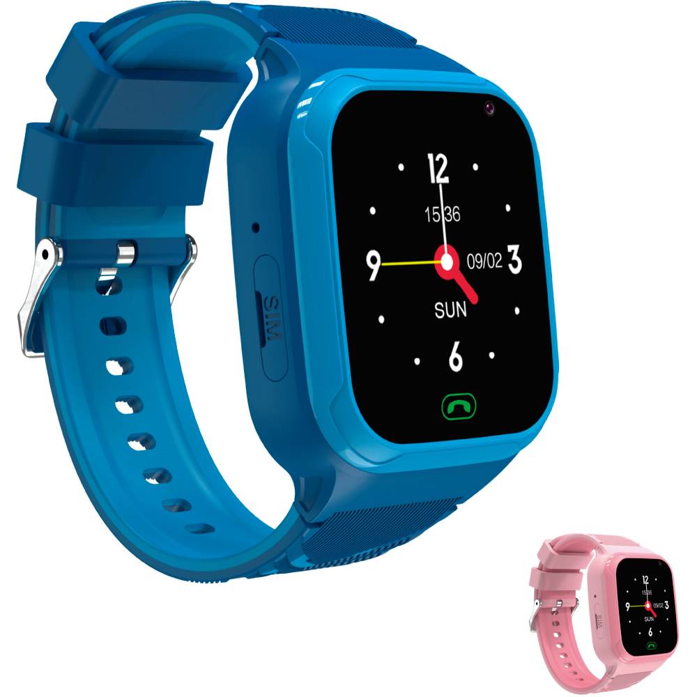 Смарт-часы ZAZU WATCH Blue (ZA-WATCH-01) Дизайн современный (спортивный)