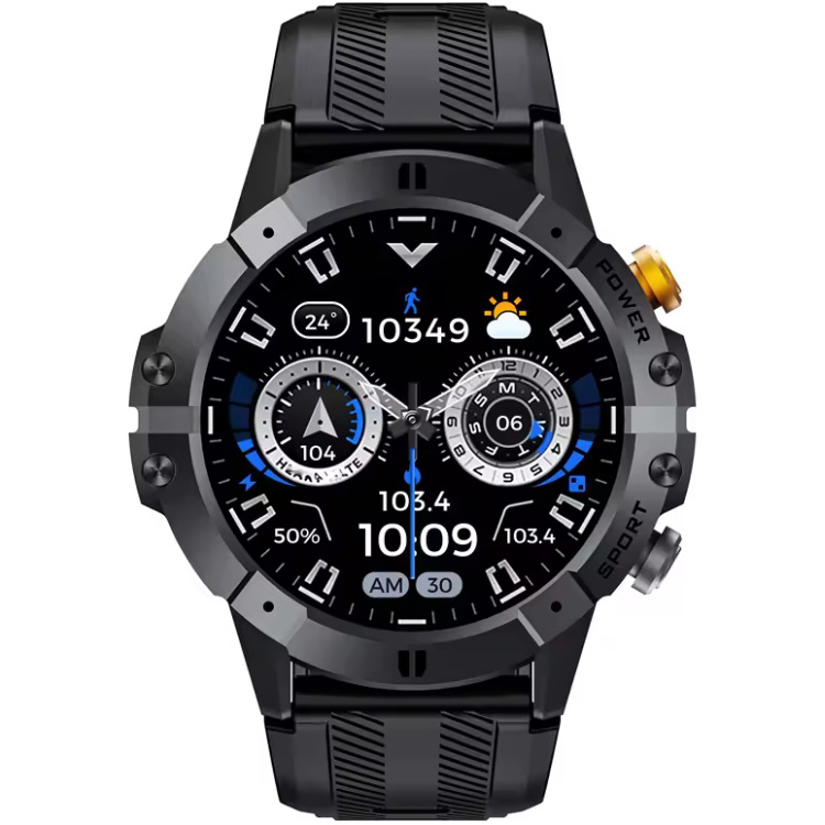 Смарт-годинник OUKITEL BT15 Black (6941749851031)