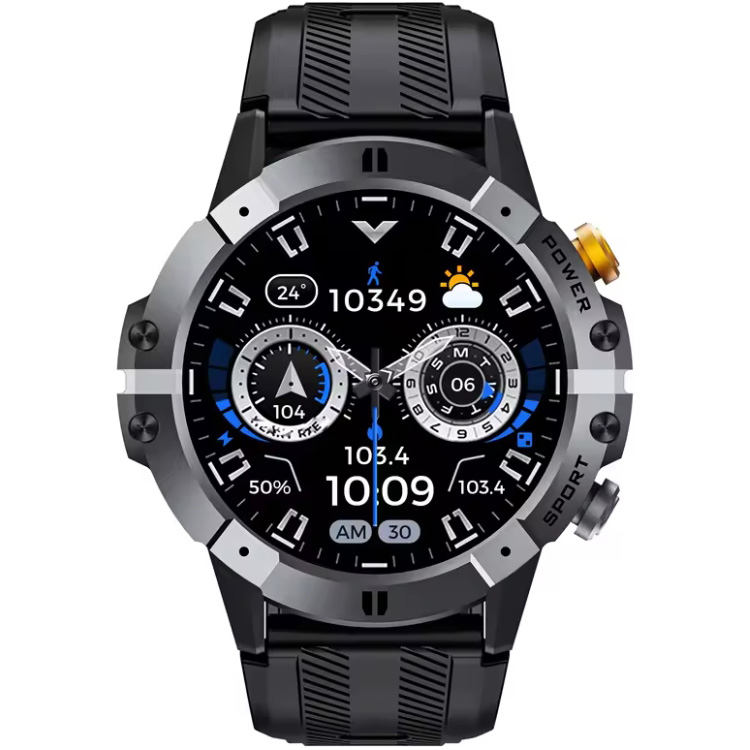 Смарт-годинник OUKITEL BT15 SIlver (6941749851048)