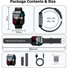 Смарт-часы OUKITEL V3 Black (6941749818591)