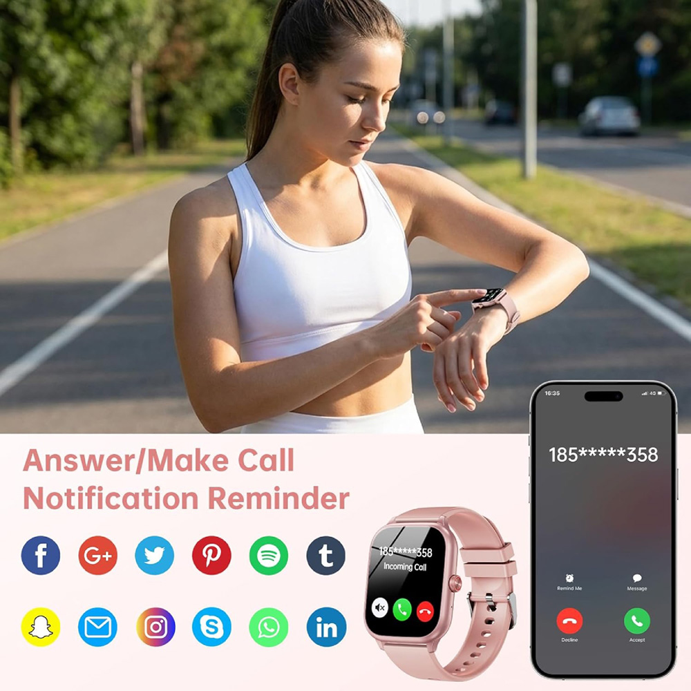 Смарт-часы OUKITEL V7 Pink (6941749851062) Дизайн современный (спортивный)