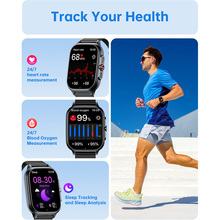 Смарт-годинник OUKITEL V7 Pro Black (6941749851079)