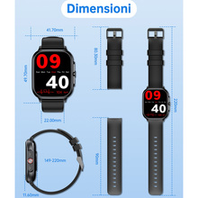 Смарт-годинник OUKITEL V7 Pro Black (6941749851079)