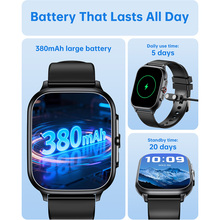 Смарт-годинник OUKITEL V7 Pro Black (6941749851079)