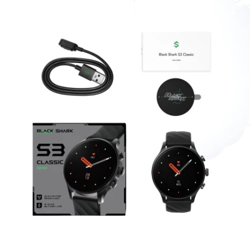 Фото Смарт-часы BLACK SHARK S3 Classic BS-W2410 Black (1184525)