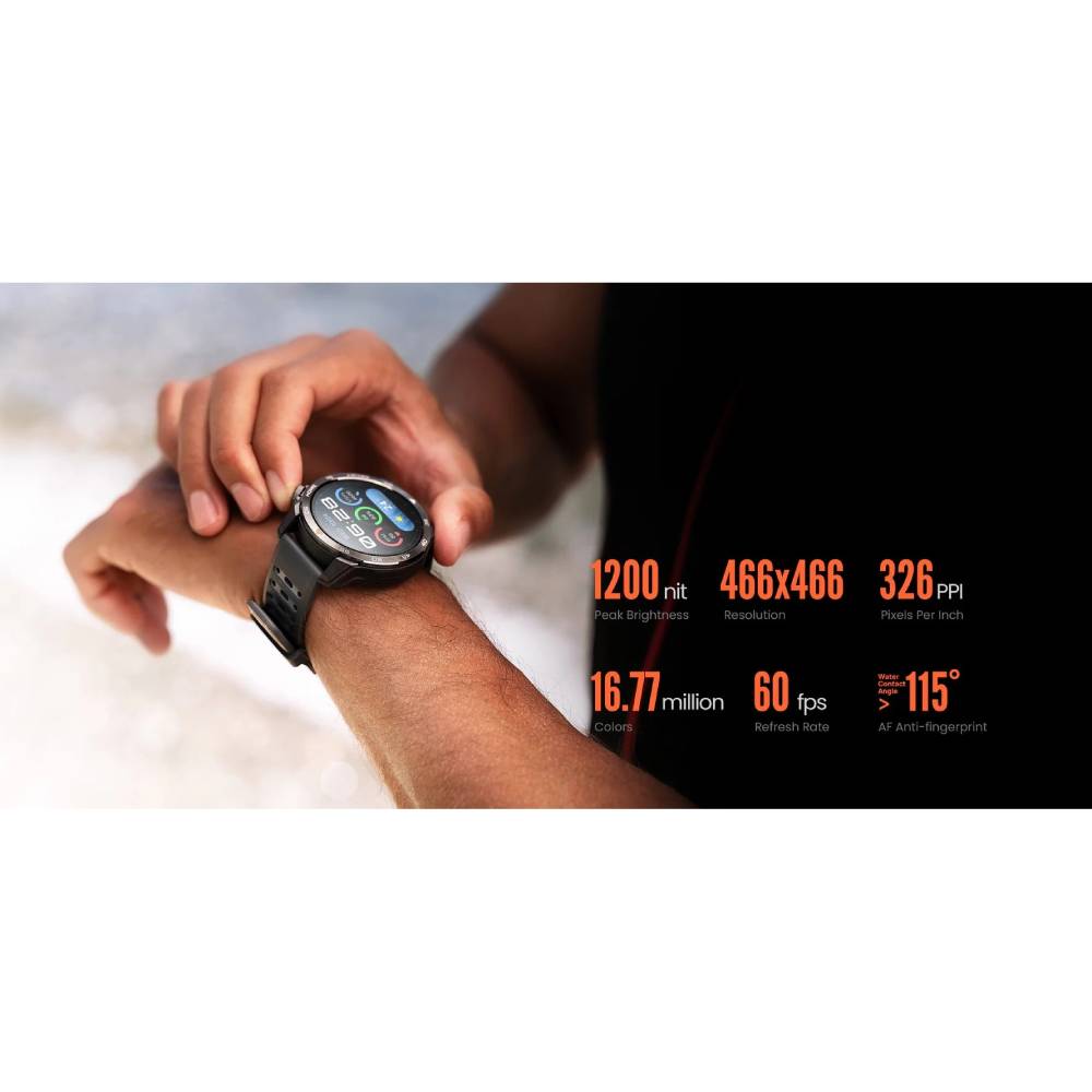 У Фокстрот Смарт-годинник MIBRO GS Pro2 Dark Grey (XPAW025)