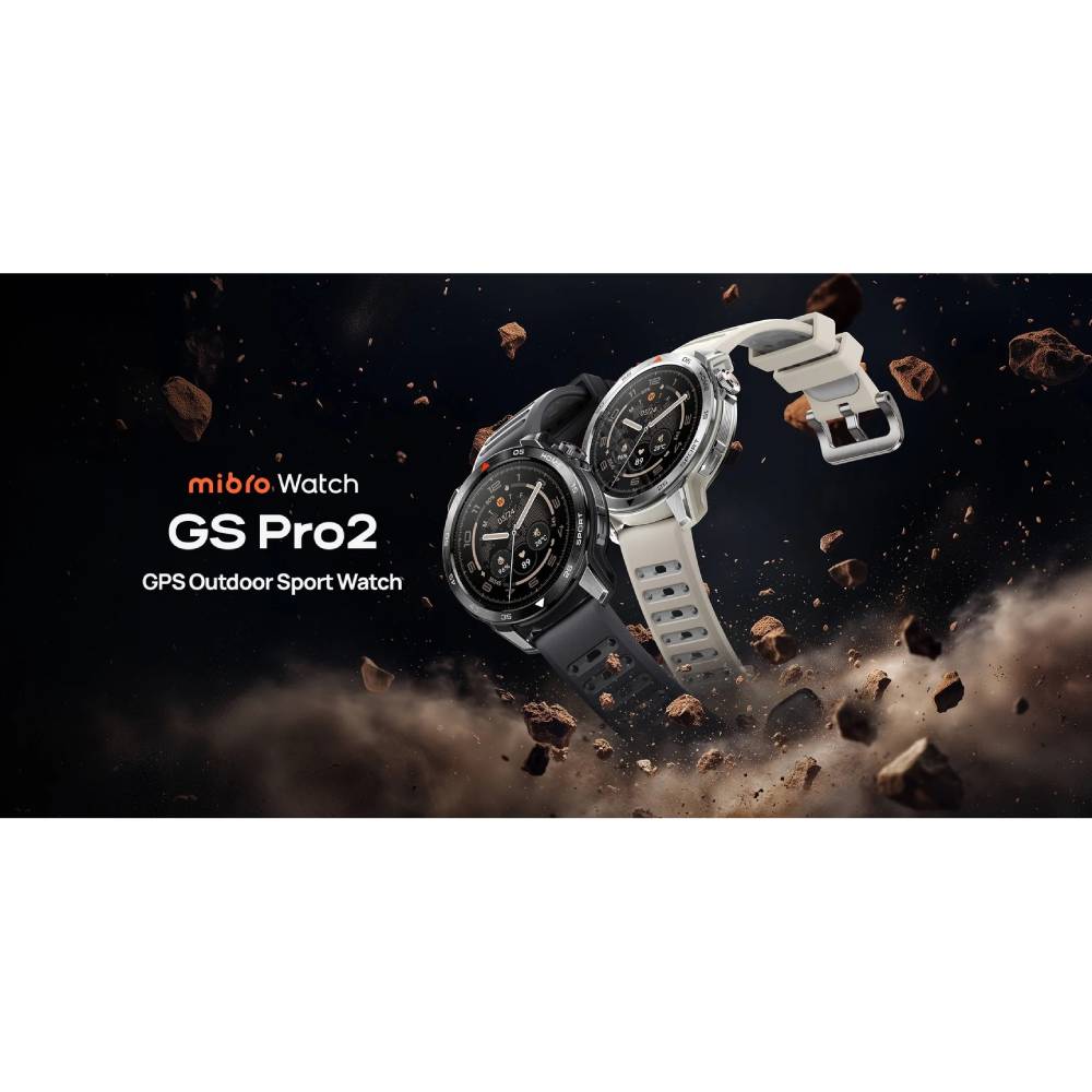 Замовити Смарт-годинник MIBRO GS Pro2 Dark Grey (XPAW025)