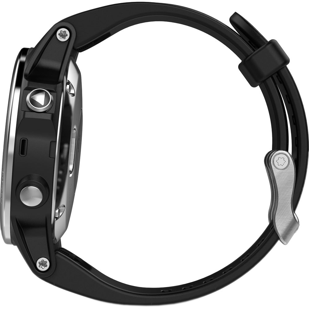 Смарт-часы GARMIN fenix 5S Silver with black band (010-01685-02) Вид деятельности бег