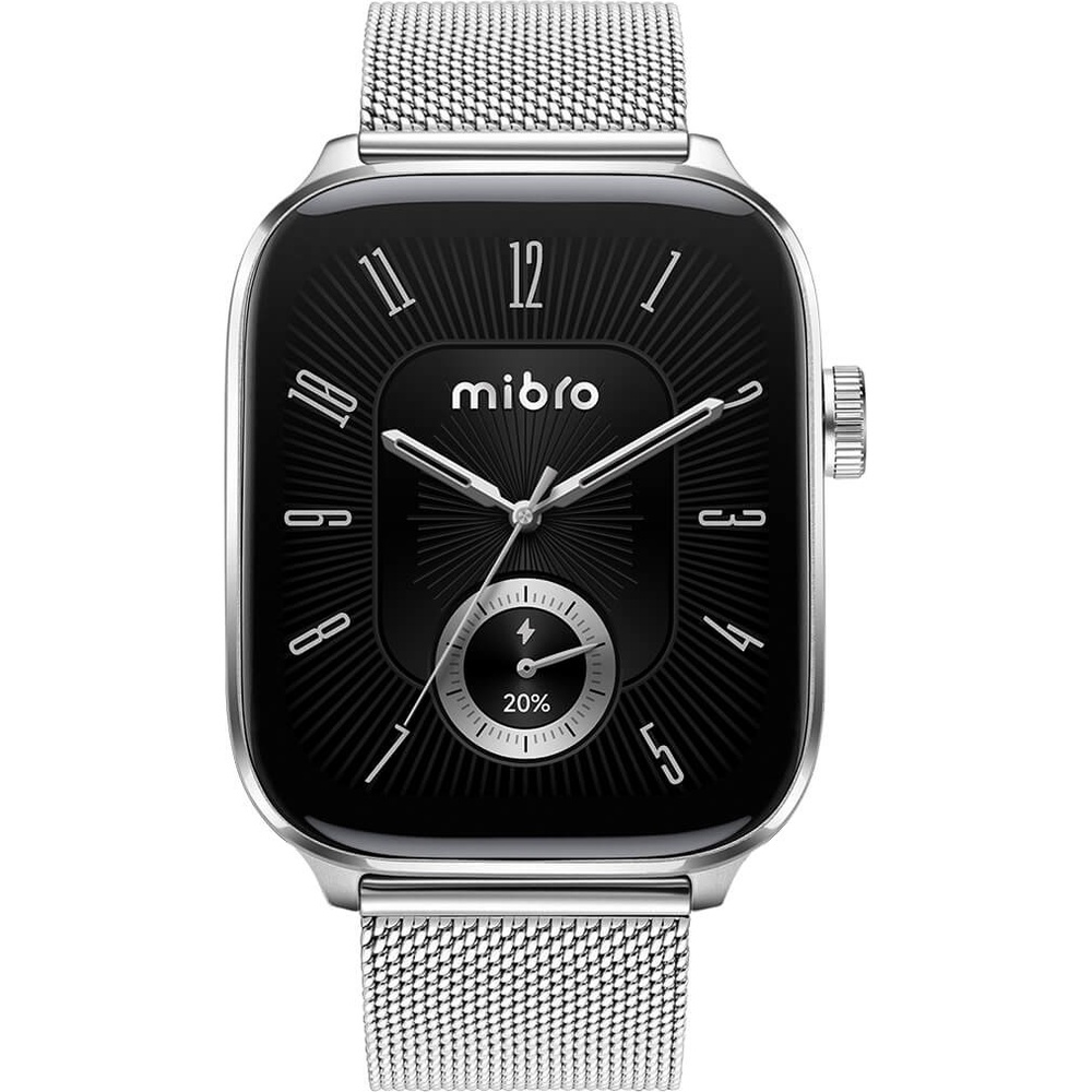Смарт-часы MIBRO Fit 44mm Silver (XPAW027S) Функциональность для взрослых