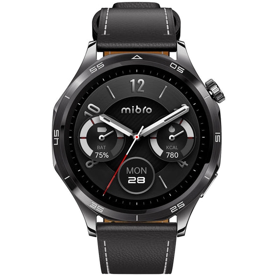 Смарт-часы MIBRO GT 46 mm Dark Metal (XPAW026T) Функциональность для взрослых
