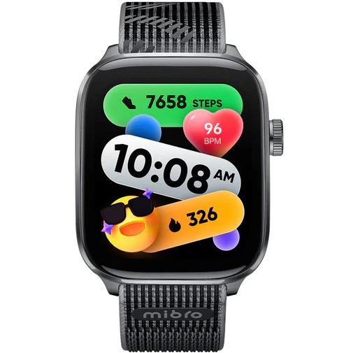 Смарт-часы MIBRO Fit 44 mm Black (XPAW027B) Функциональность для взрослых