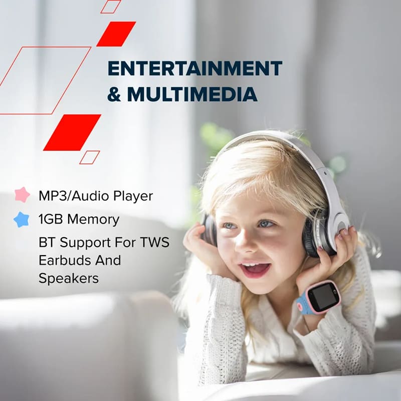 Фото 18 Смарт-годинник CANYON ZEFIR KW-49 E-SIM 4G GPS Blue (CNE-KW49BL)