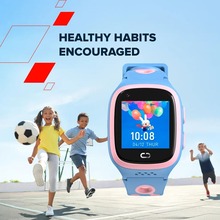 Смарт-часы CANYON ZEFIR KW-49 E-SIM 4G GPS Pink/Blue (CNE-KW49PB)