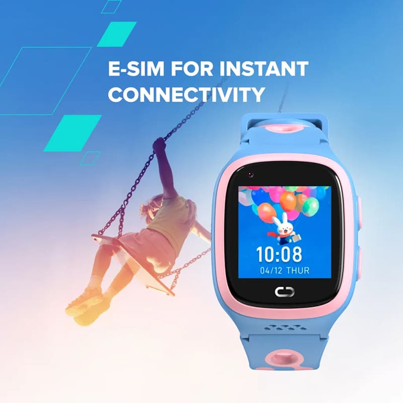 Обзор Смарт-часы CANYON ZEFIR KW-49 E-SIM 4G GPS Pink/Blue (CNE-KW49PB)