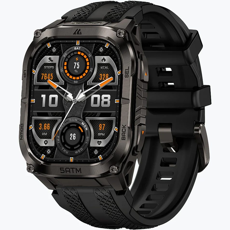 Смарт-годинник KOSPET TANK M4C Black