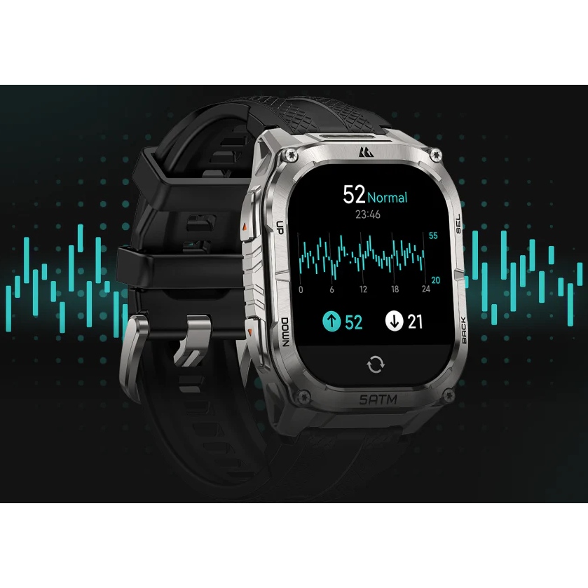 Покупка Смарт-годинник KOSPET TANK M4C Silver