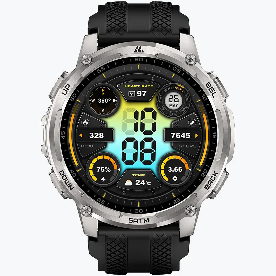 Смарт-часы KOSPET TANK T4C Silver Функциональность для взрослых