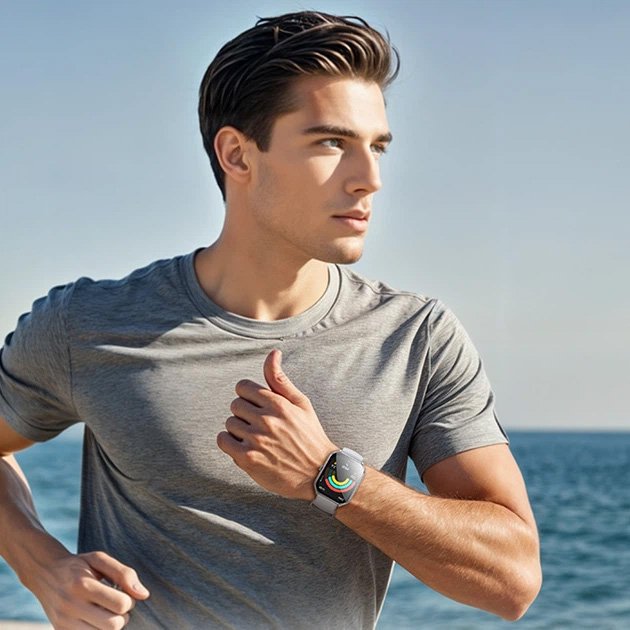 Смарт-годинник HOCO Y28 AMOLED 49 mm call version Silver (6942007648486) Сумісність iOS (Apple)