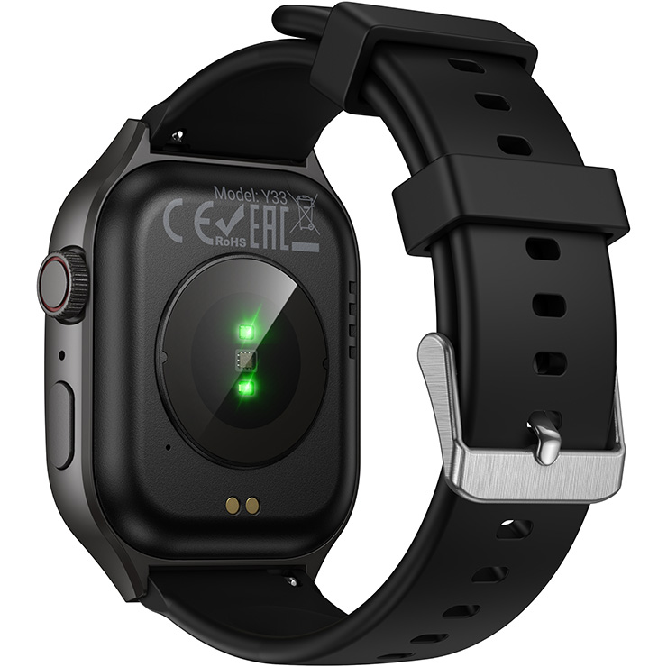 Смарт-годинник HOCO Y33 51 mm Black (6942007660815) Операційна система інша