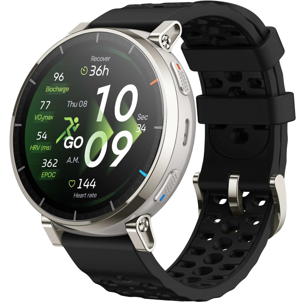 Смарт-годинник AMAZFIT Active 3 Premium Apex Silver (W2559GL1N)