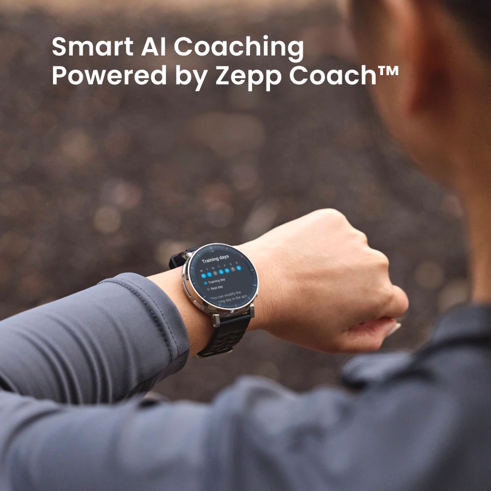 В Україні Смарт-годинник AMAZFIT Active 3 Premium Atlas Blue (W2559GL2N)