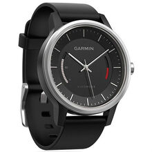 Смарт-часы GARMIN vivomove Classic Black with Leather Band