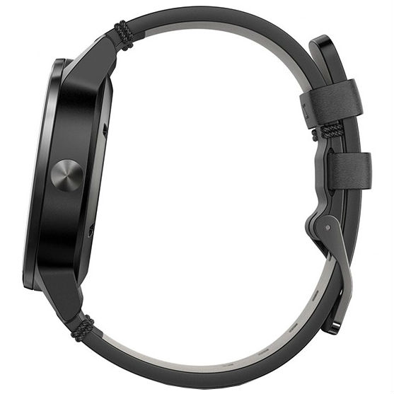 Смарт-часы GARMIN vivomove Classic Black with Leather Band Совместимость iOS (Apple)