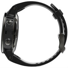 Смарт-часы GARMIN fenix 5S Sapphire Slate grey with black band (010-01685-11)