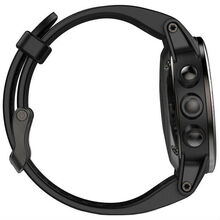 Смарт-часы GARMIN fenix 5S Sapphire Slate grey with black band (010-01685-11)