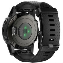 Смарт-часы GARMIN fenix 5S Sapphire Slate grey with black band (010-01685-11)