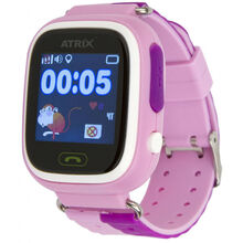 Смарт-часы для детей ATRIX SW iQ400 Touch GPS Pink