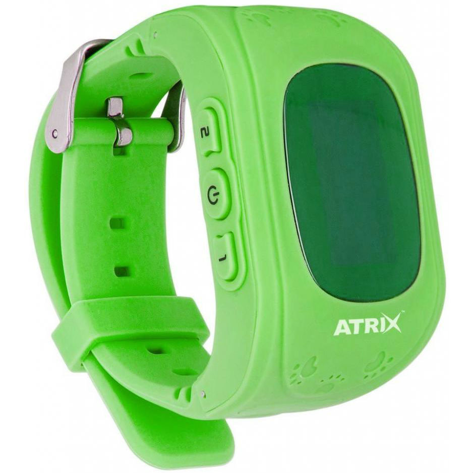 Смарт-часы ATRIX Smartwatch iQ300 GPS green Функциональность детские