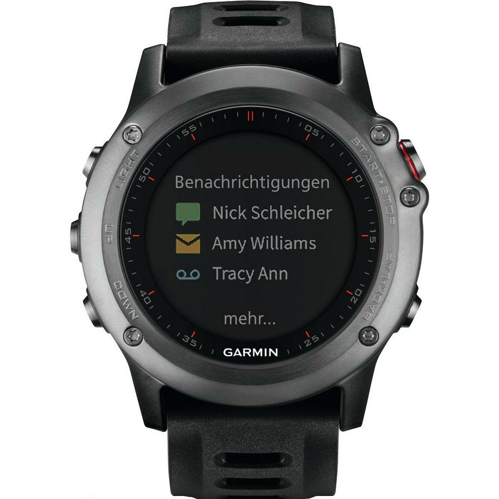 Смарт-часы GARMIN fenix 3 Performer bundle Операционная система другая