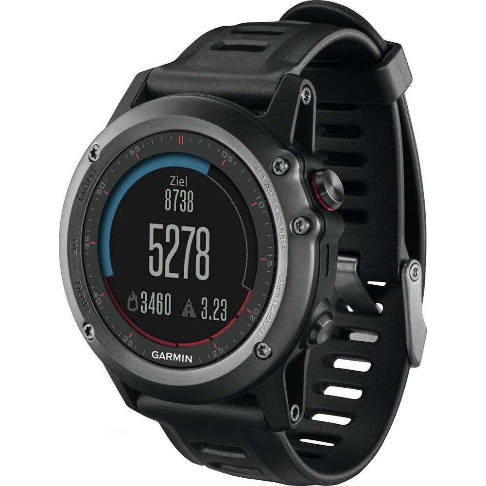 Смарт-часы GARMIN fenix 3 Performer bundle Совместимость iOS (Apple)