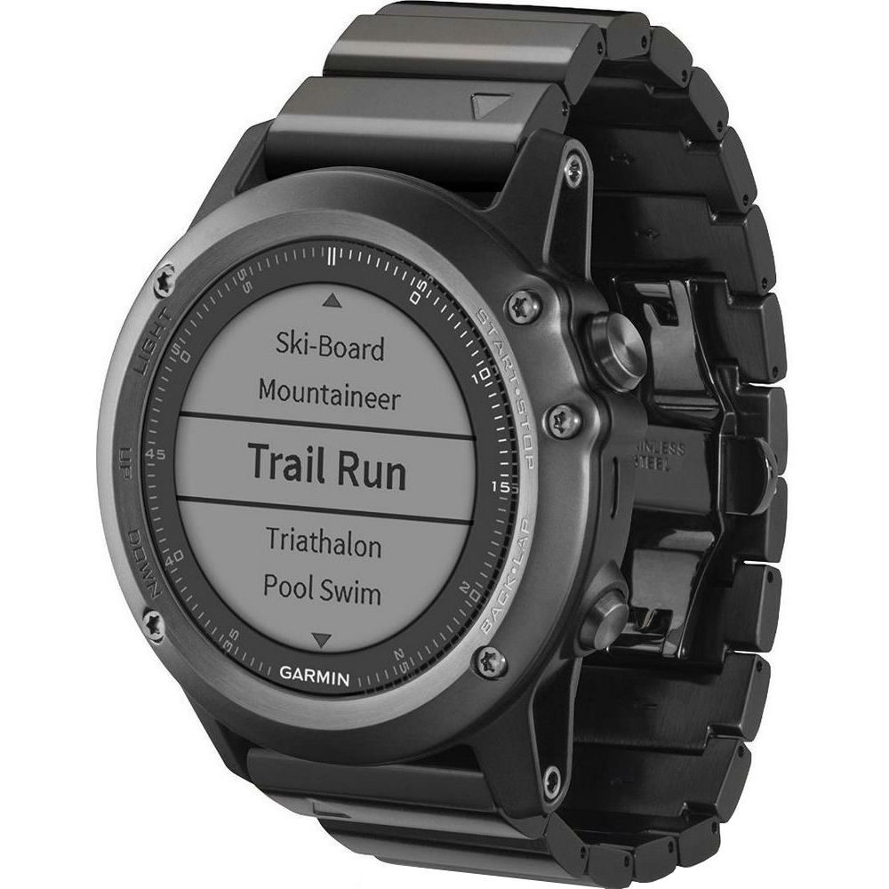 Смарт-годинник GARMIN fenix 3 Sapphire Performer bundle (010-01338-26) Сумісність iOS (Apple)