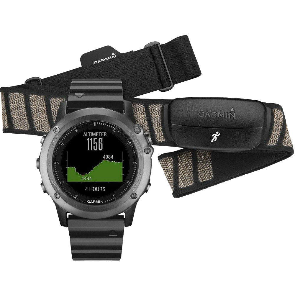 Замовити Смарт-годинник GARMIN fenix 3 Sapphire Performer bundle (010-01338-26)