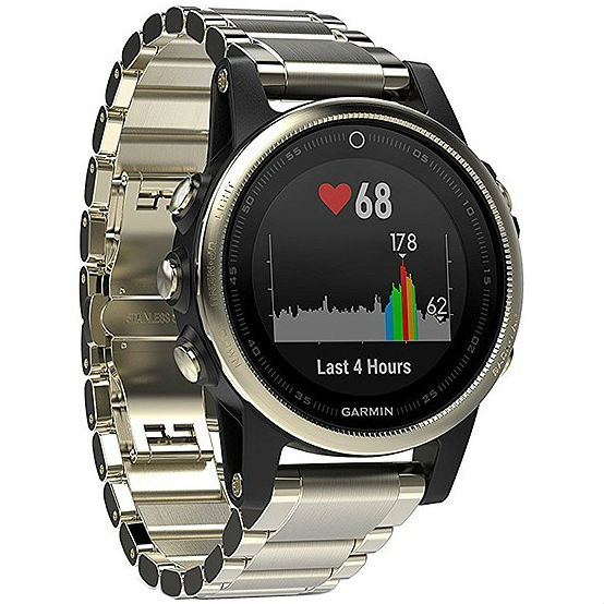 Смарт-часы GARMIN fenix 5S Sapphire Champagne with metal band (010-01685-15) Операционная система другая