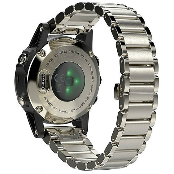 Смарт-часы GARMIN fenix 5S Sapphire Champagne with metal band (010-01685-15) Вид деятельности бег