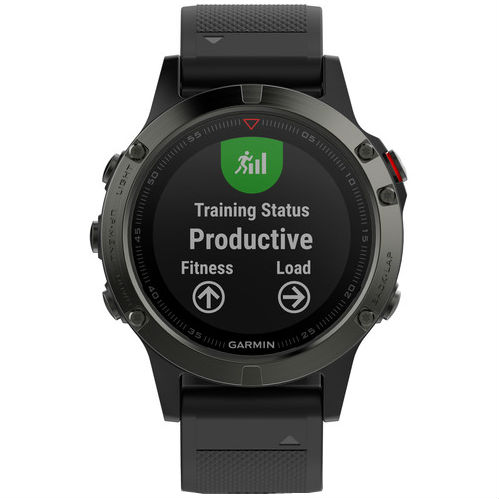 Смарт-часы GARMIN fenix 5 Slate Gray with Black Band Performer Bundle (010-01688-30) Совместимость Android OS