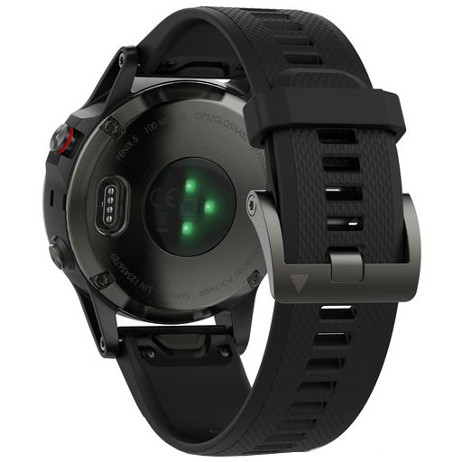 Внешний вид Смарт-часы GARMIN fenix 5 Slate Gray with Black Band Performer Bundle (010-01688-30)