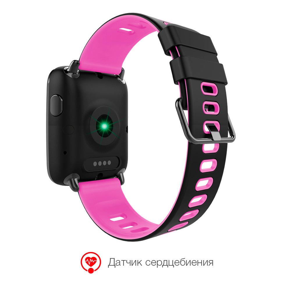 Смарт-годинник SMARTYOU Х1 Sport Black/Pink Сумісність iOS (Apple)