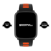 Смарт-годинник SMARTYOU Х1 Sport Black/Red