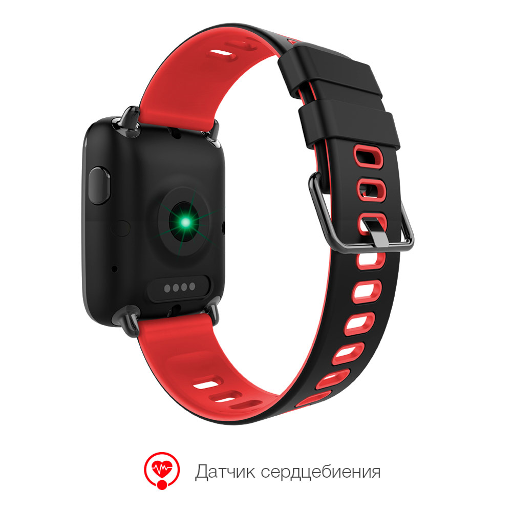 Смарт-годинник SMARTYOU Х1 Sport Black/Red Сумісність iOS (Apple)