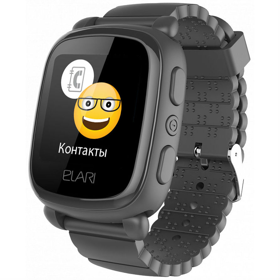 Смарт-годинник ELARI KidPhone 2 Black GPS (KP-2B) Функціональність дитячі